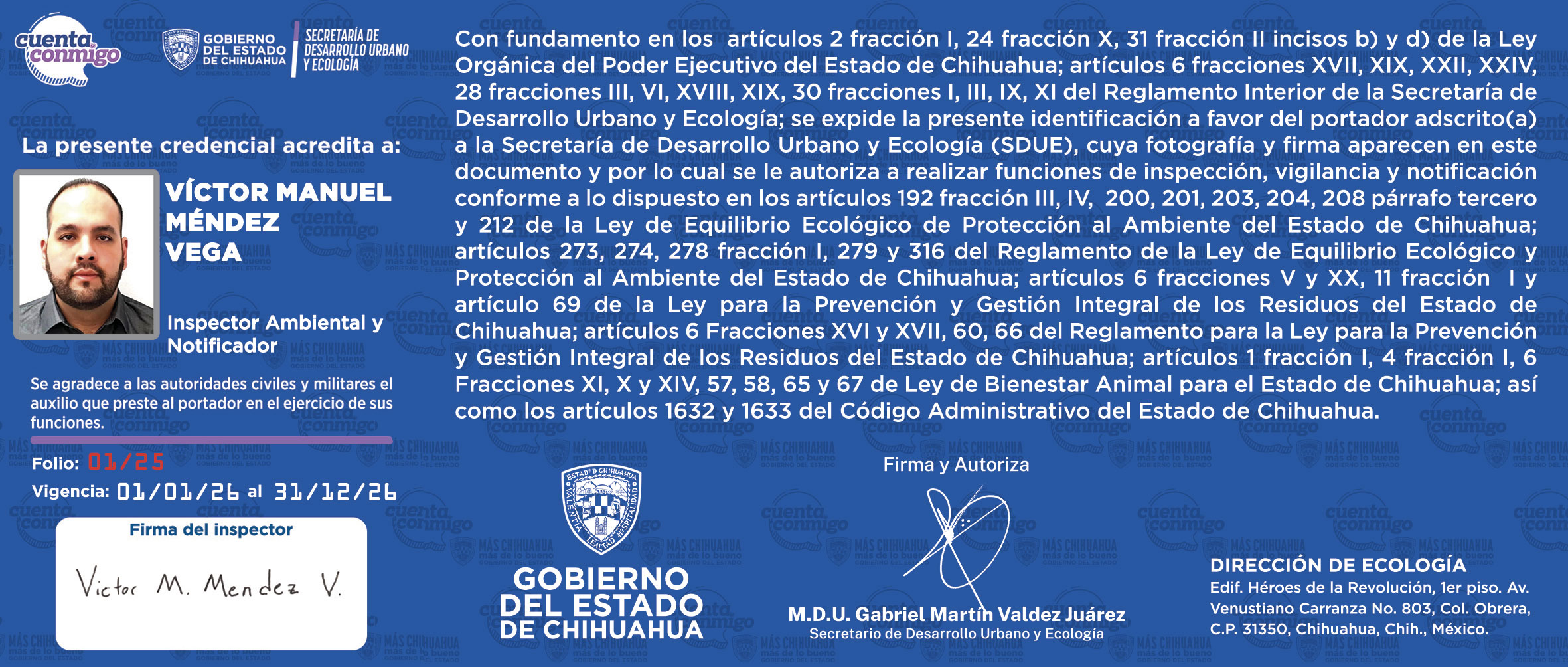 Victor Manuel Mendez Vega