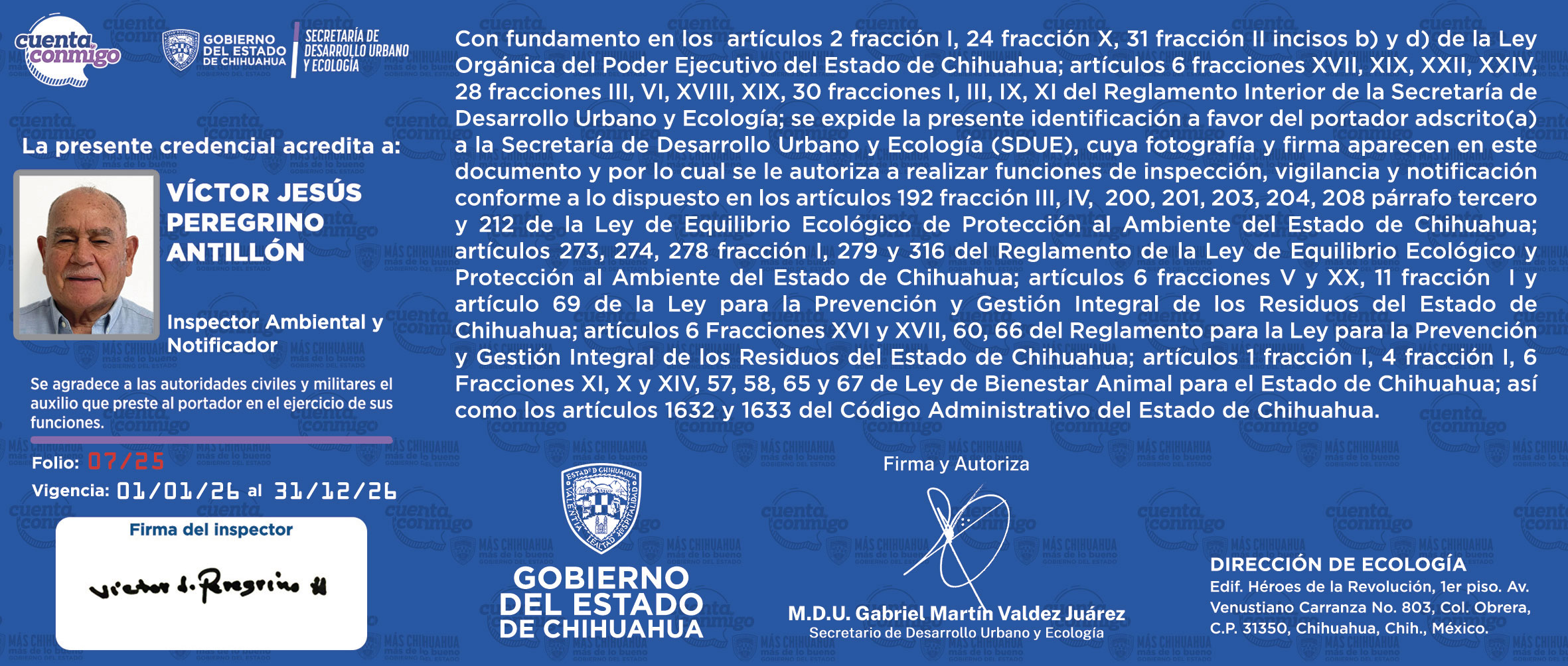 Víctor Jesús Peregrino Antillón