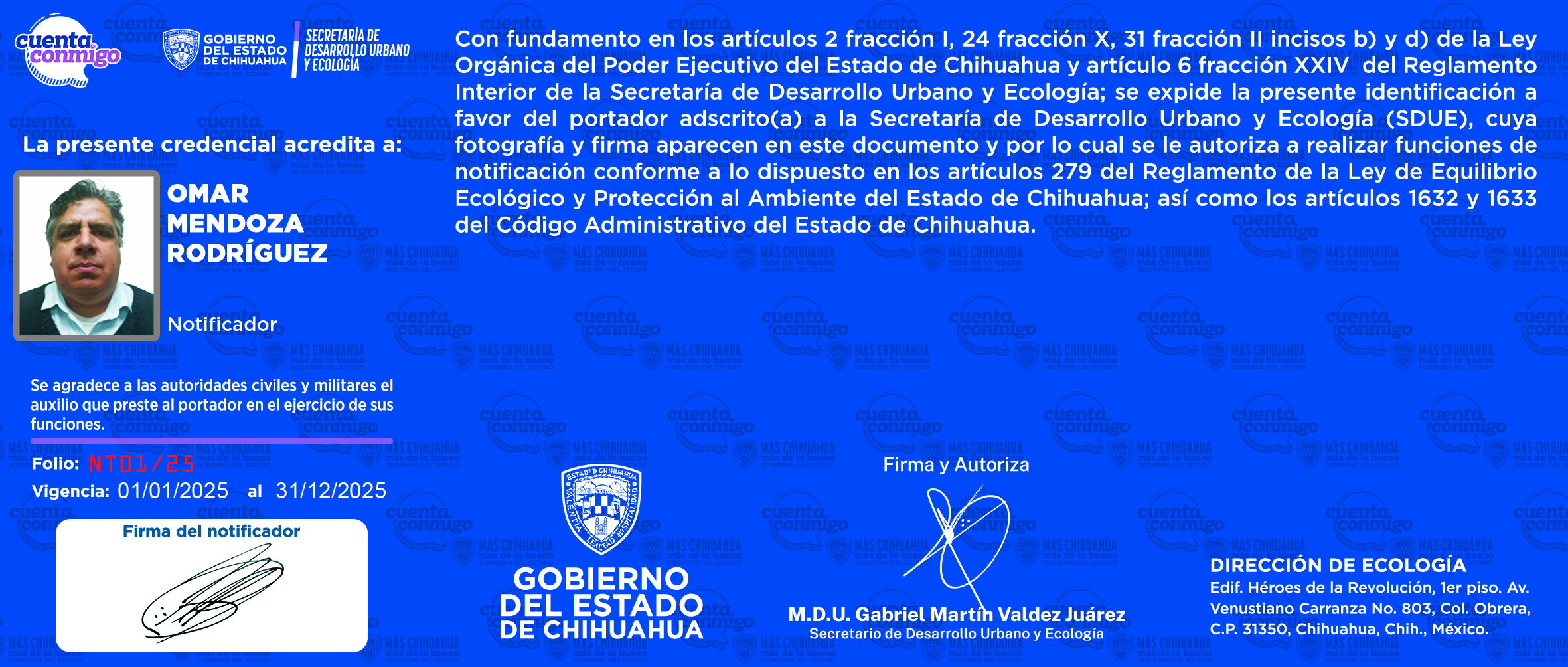 Omar Mendoza Rodríguez