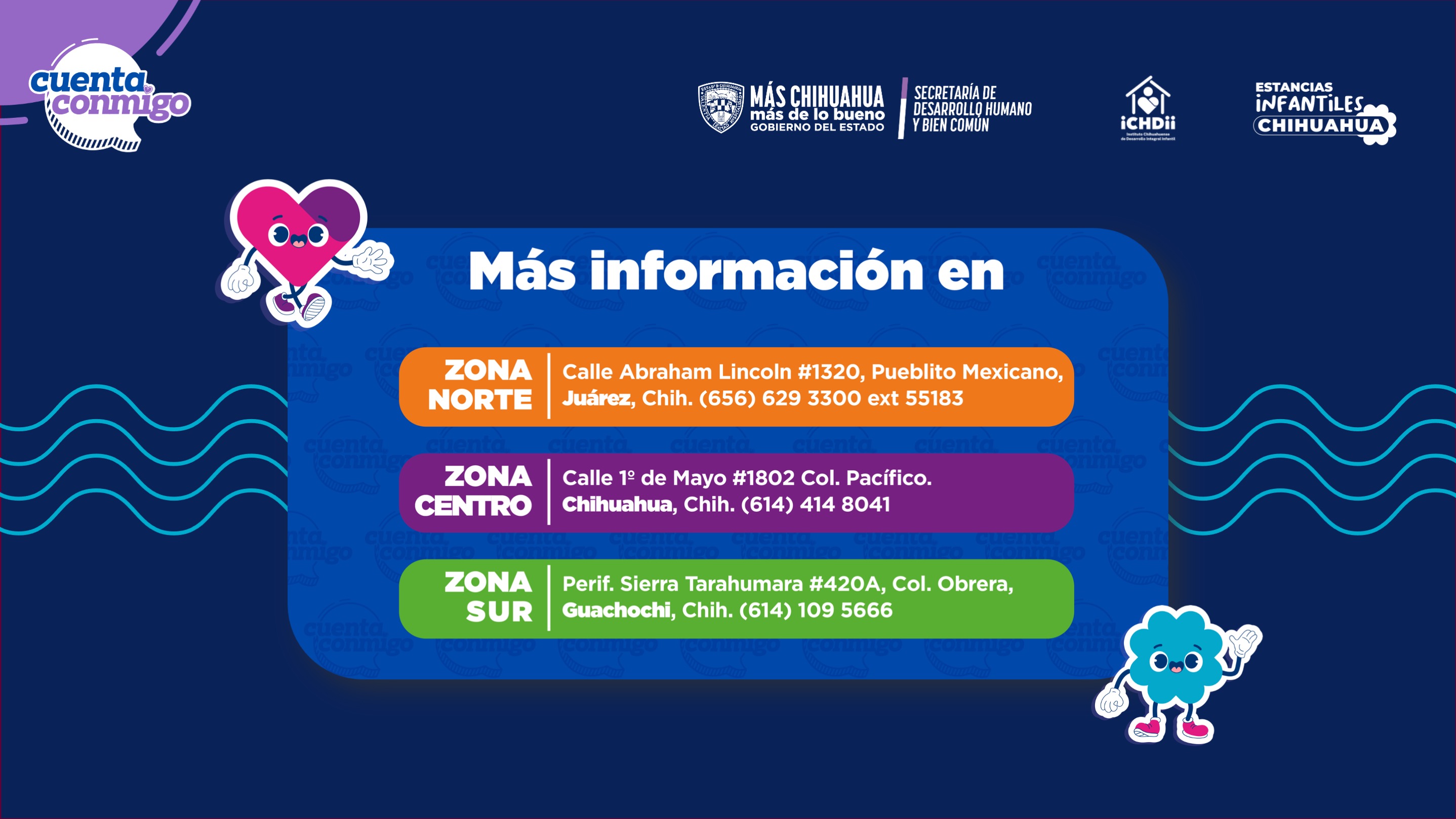 Más información Estancias Infantiles