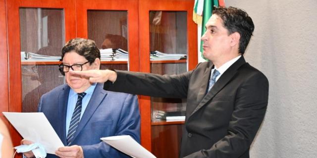 Toma de Protesta Raúl García Ruiz rindió protesta como director general del Instituto Chihuahuense de Infraestructura Física Educativa (ICHIFE)