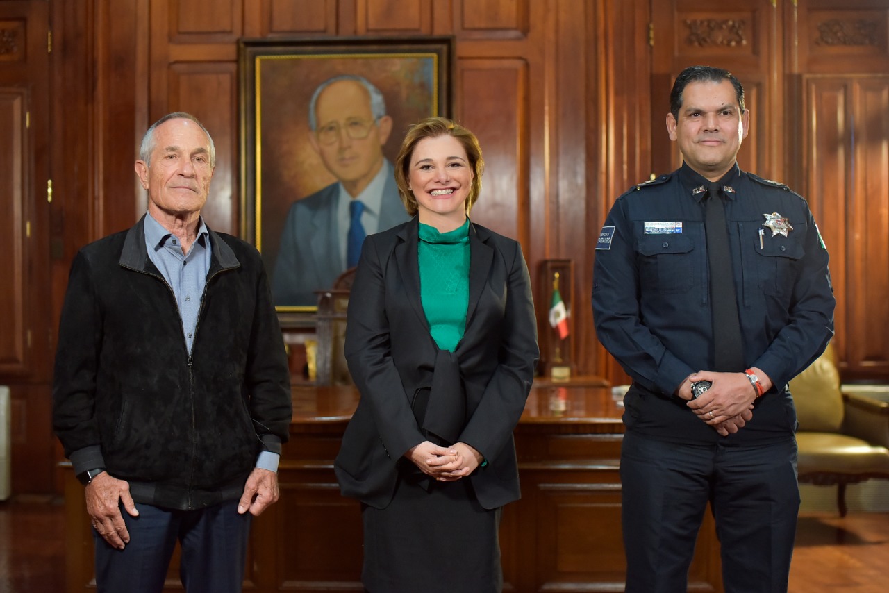 •	Recibe Gobernadora a Alain Bersin en el despacho de la jefa del Ejecutivo