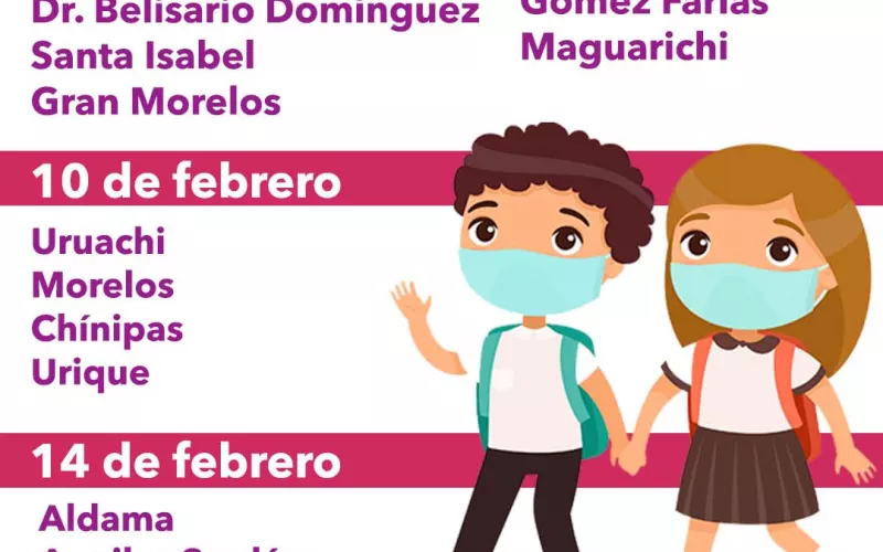 Inicia jornada de vacunación contra COVID-19 para adolescentes de 14 a 17  años | Portal Gubernamental del Estado de Chihuahua