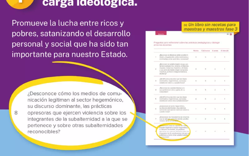 1) Tiene una gran carga ideológica
