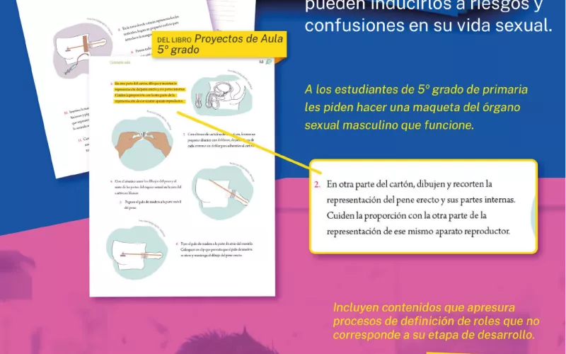 2) Promueve la hipersexualización de nuestra niñez.
